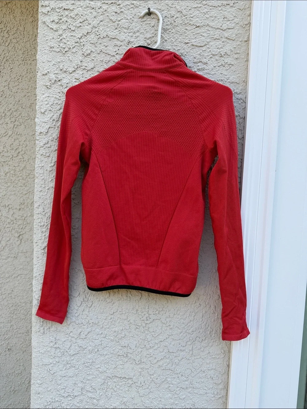 Athleta Flurry Force Red Insulated Primloft Quilted Jacket Size XS